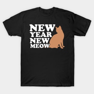 New Year New Meow T-Shirt